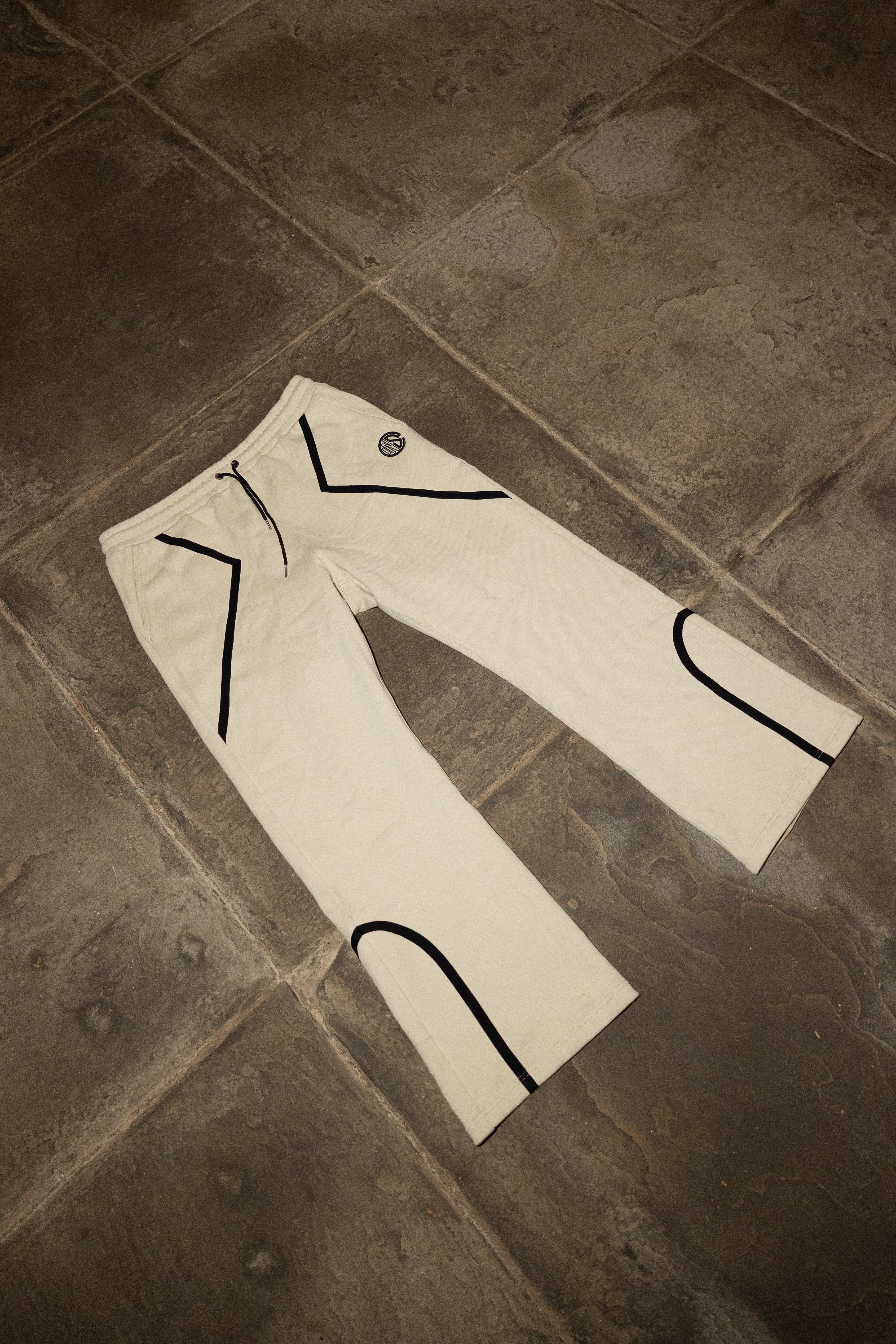 Beige Tech Pants - Image 3