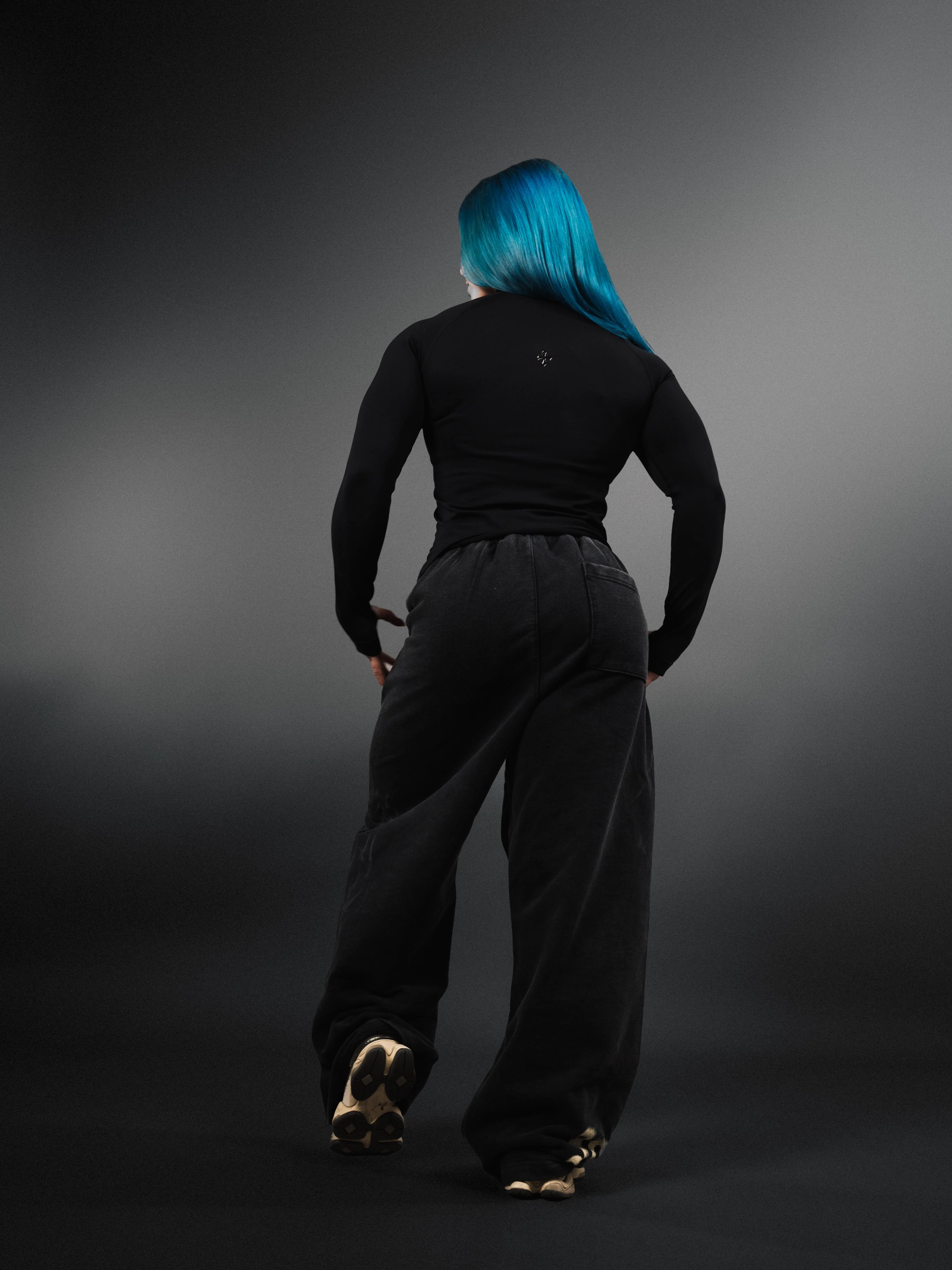 Core Compression Quarter Zip Black - Image 4