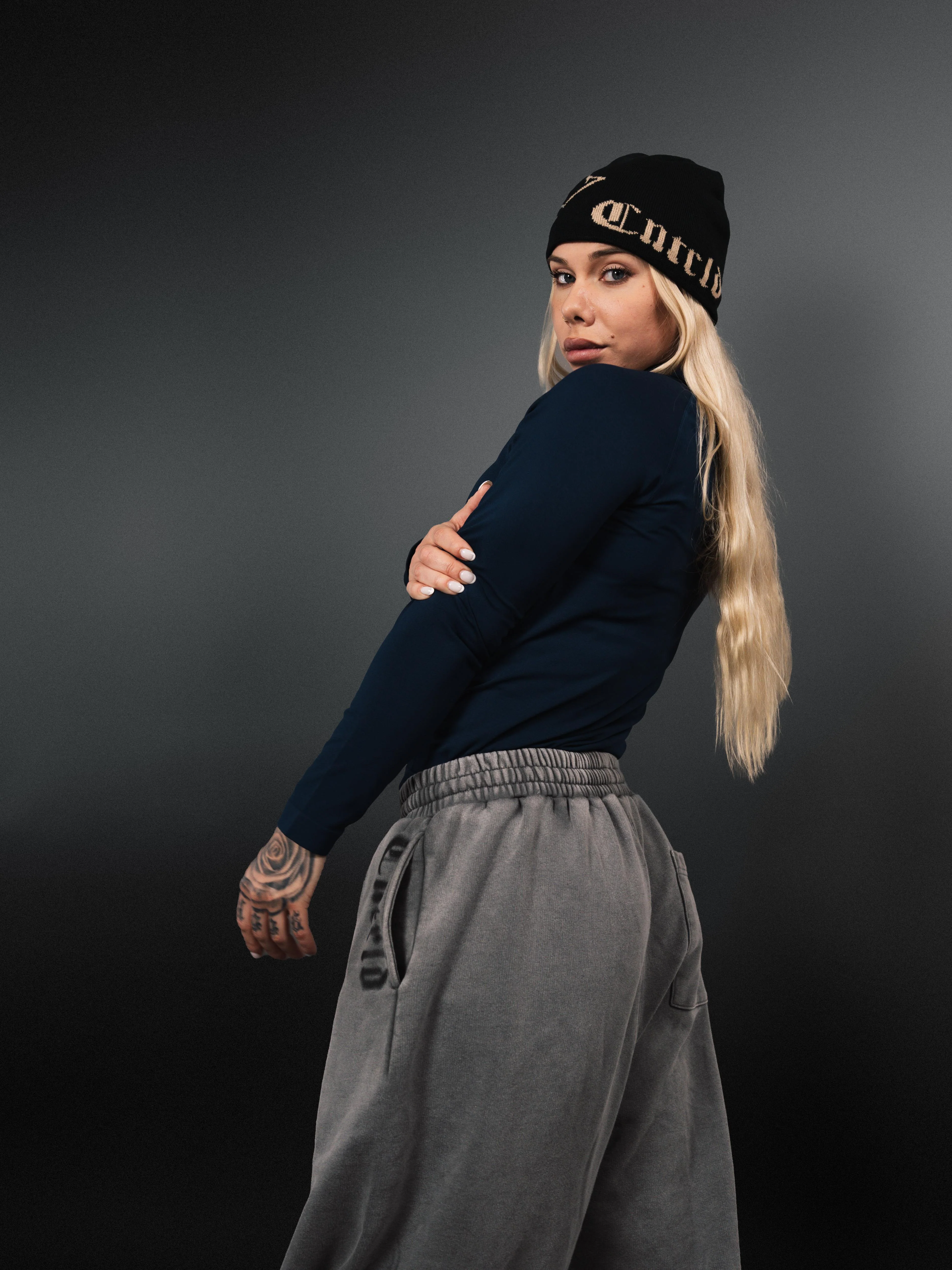 Core Compression Quarter Zip Navy - Image 7