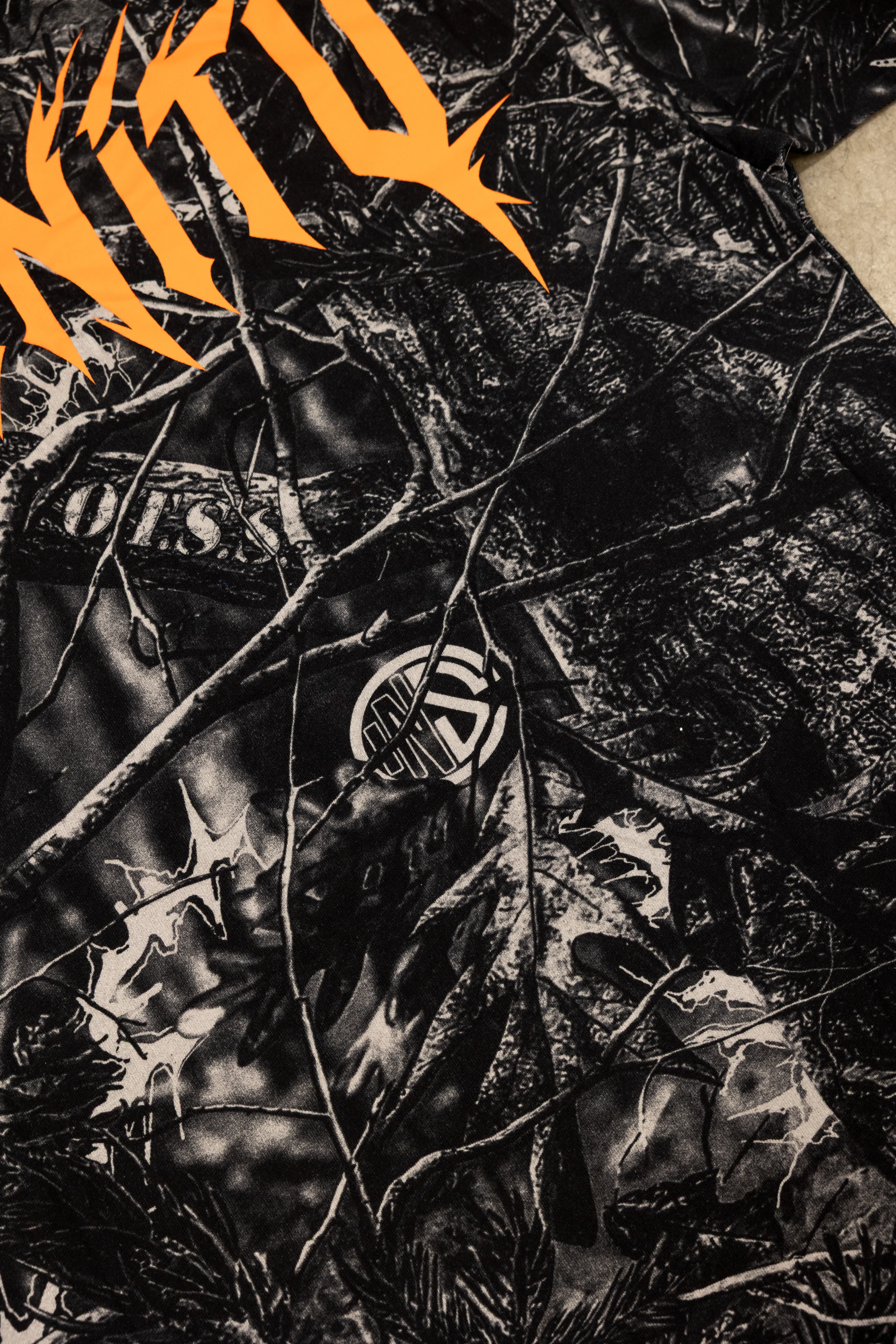 Orange Dark Aether Camo Tee - Image 11