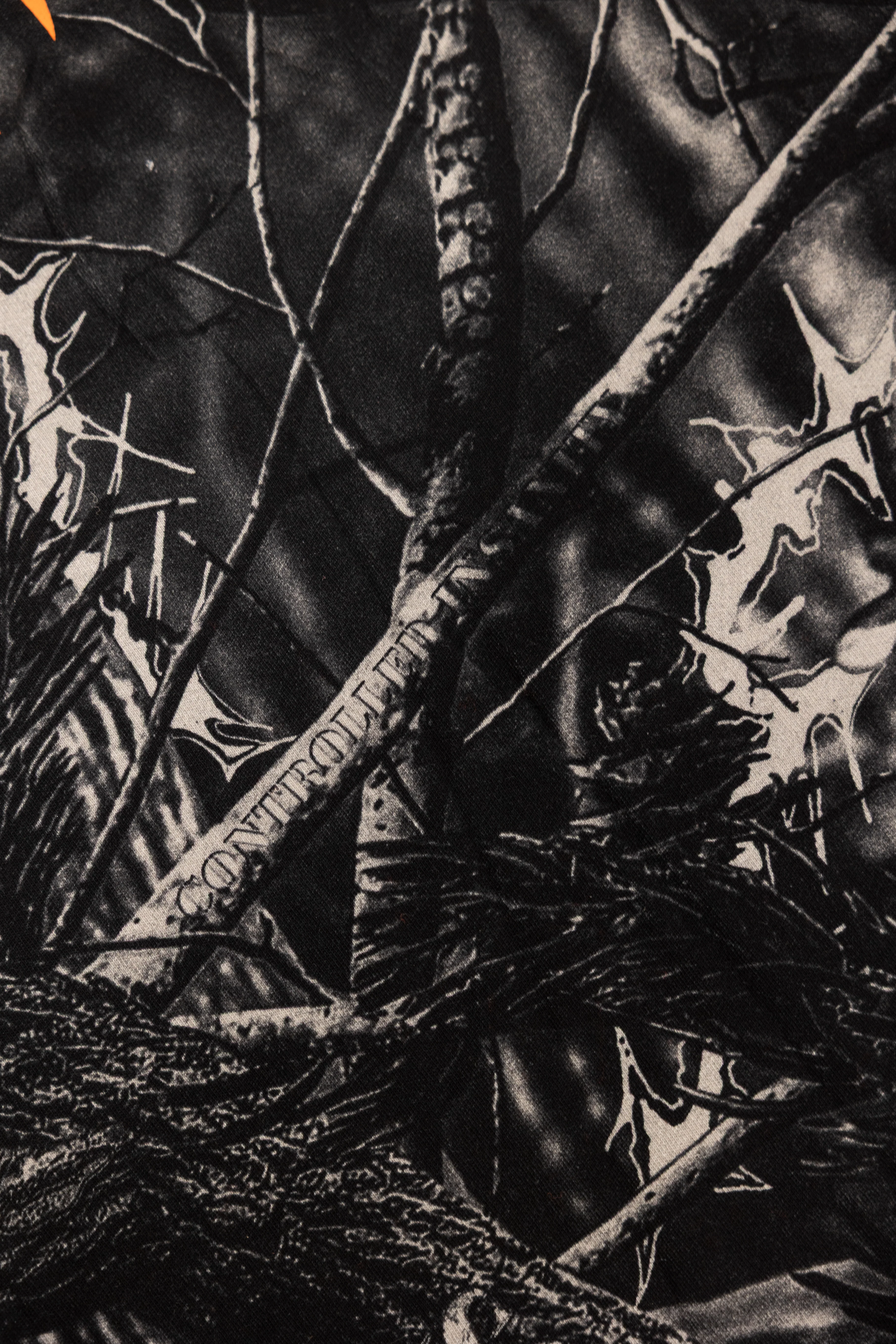 Orange Dark Aether Camo Tee - Image 14