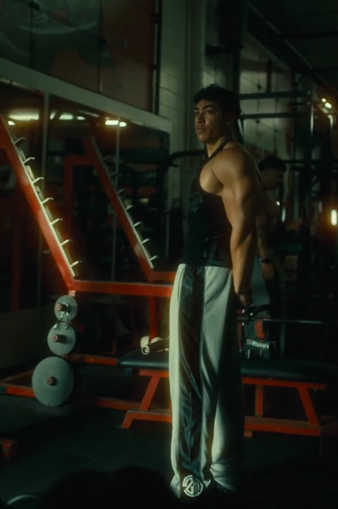 Gray Iron Therapy Mesh Sweatpants - Image 3