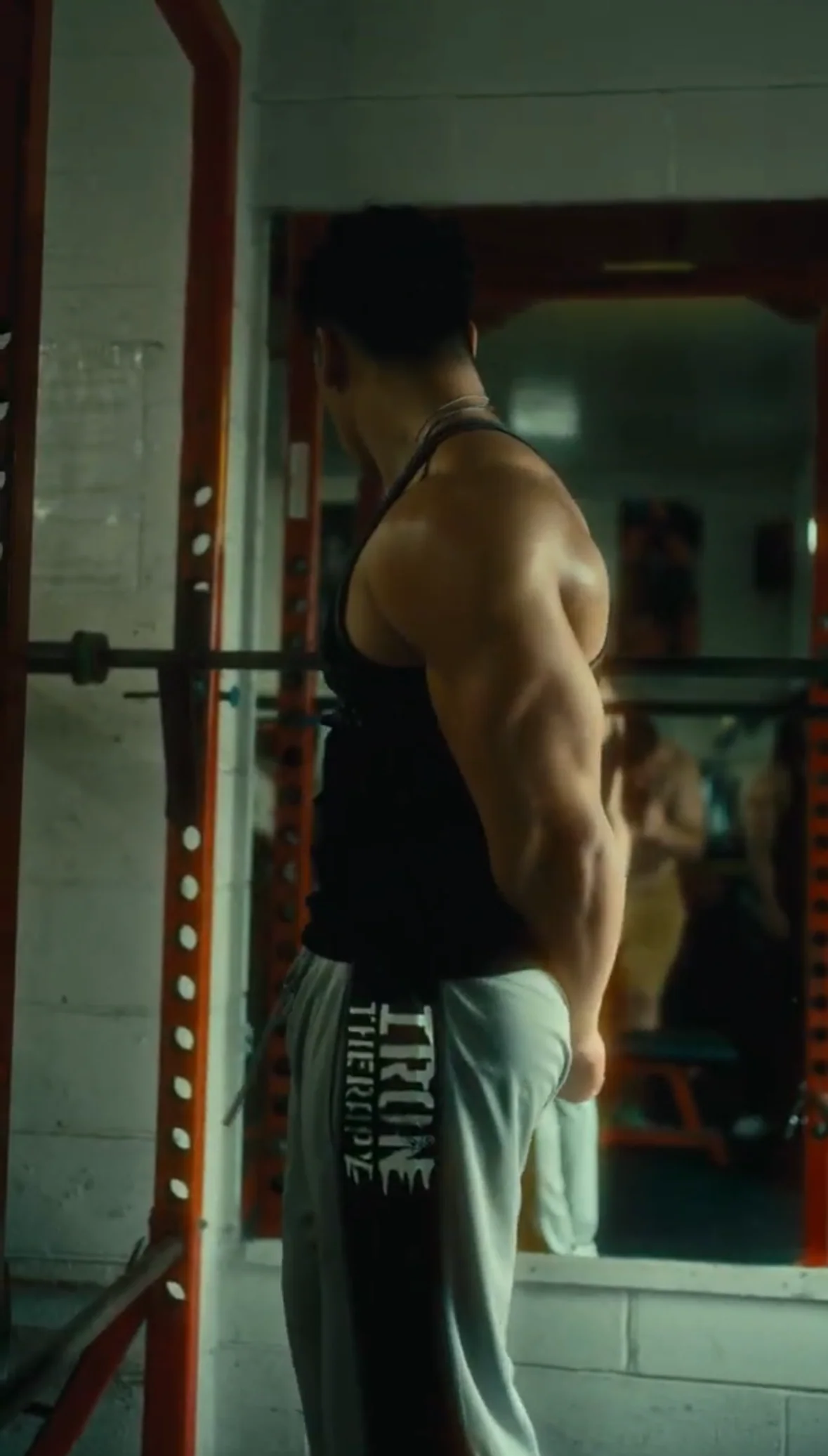 Gray Iron Therapy Mesh Sweatpants - Image 4