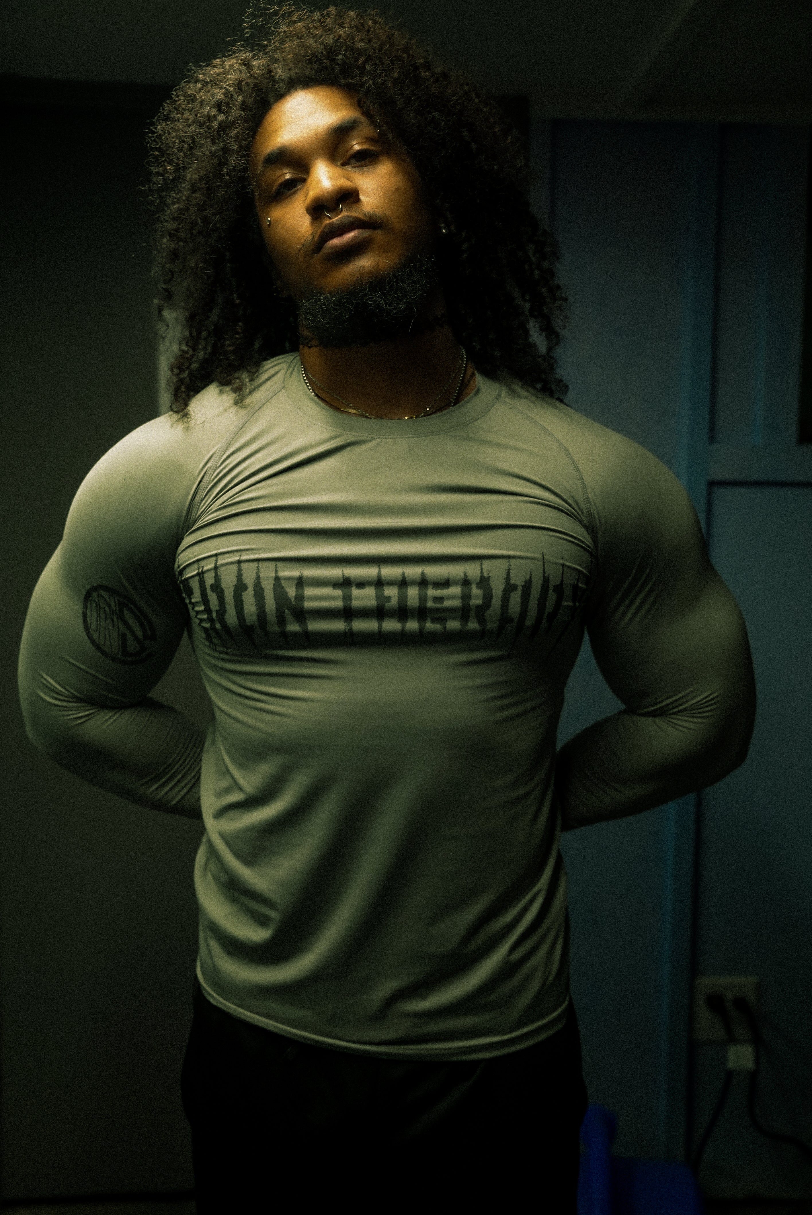 Gray Iron Therapy Gunmetal Grey Long-Sleeve Compression - Image 3