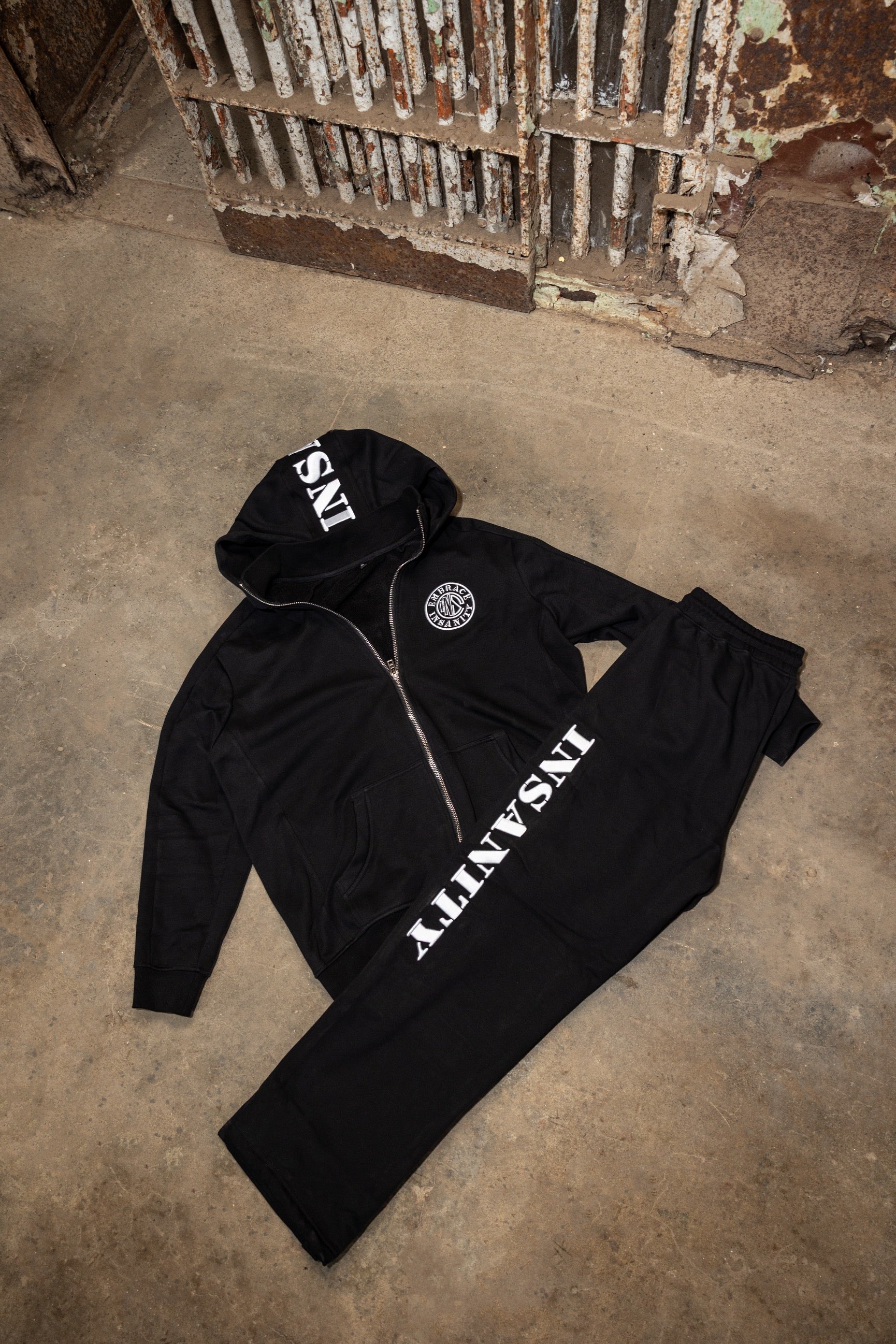 Whiteout Shadow Zip Up Hoodie - Image 9