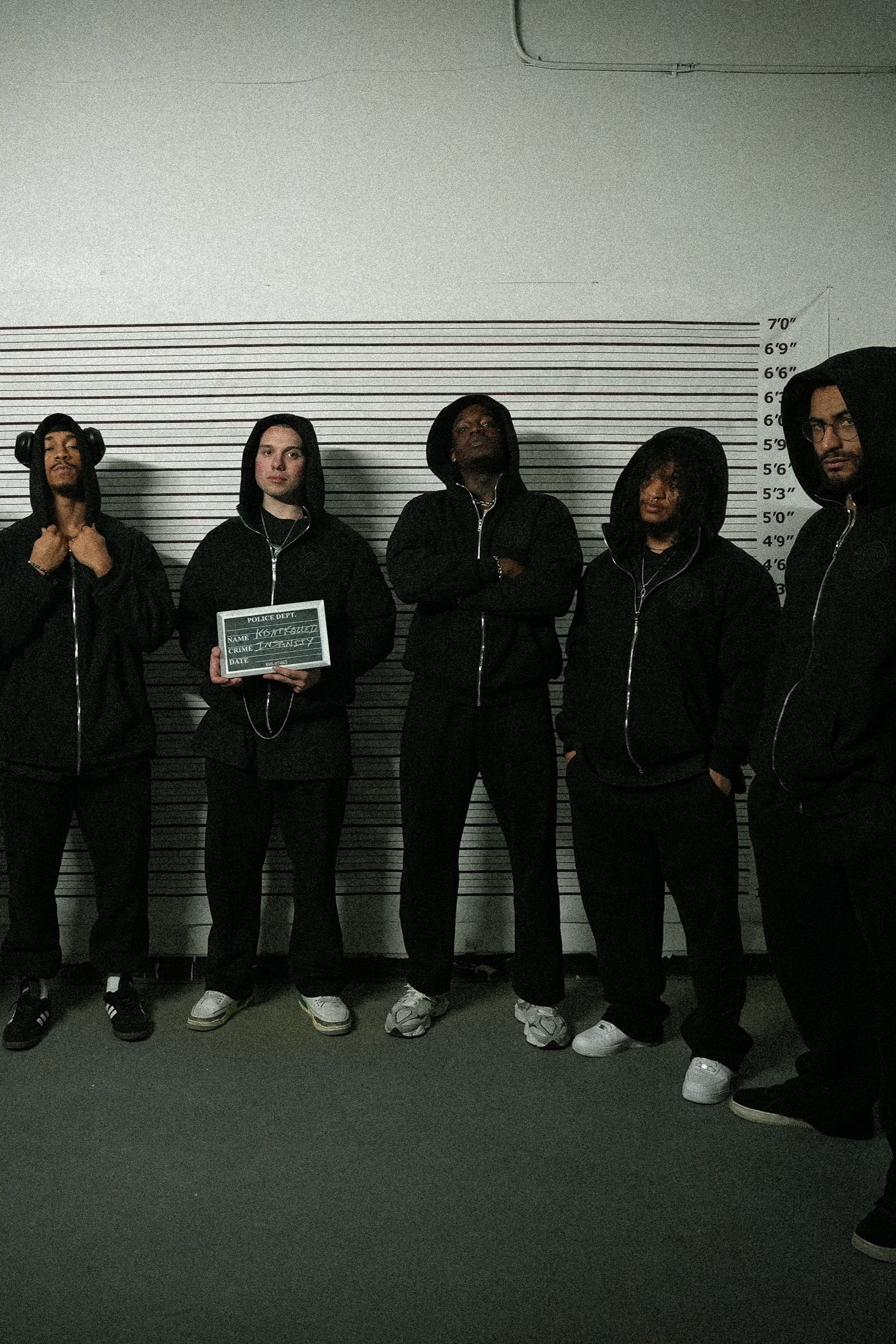 Blackout Shadow Zip Up Hoodie - Image 10