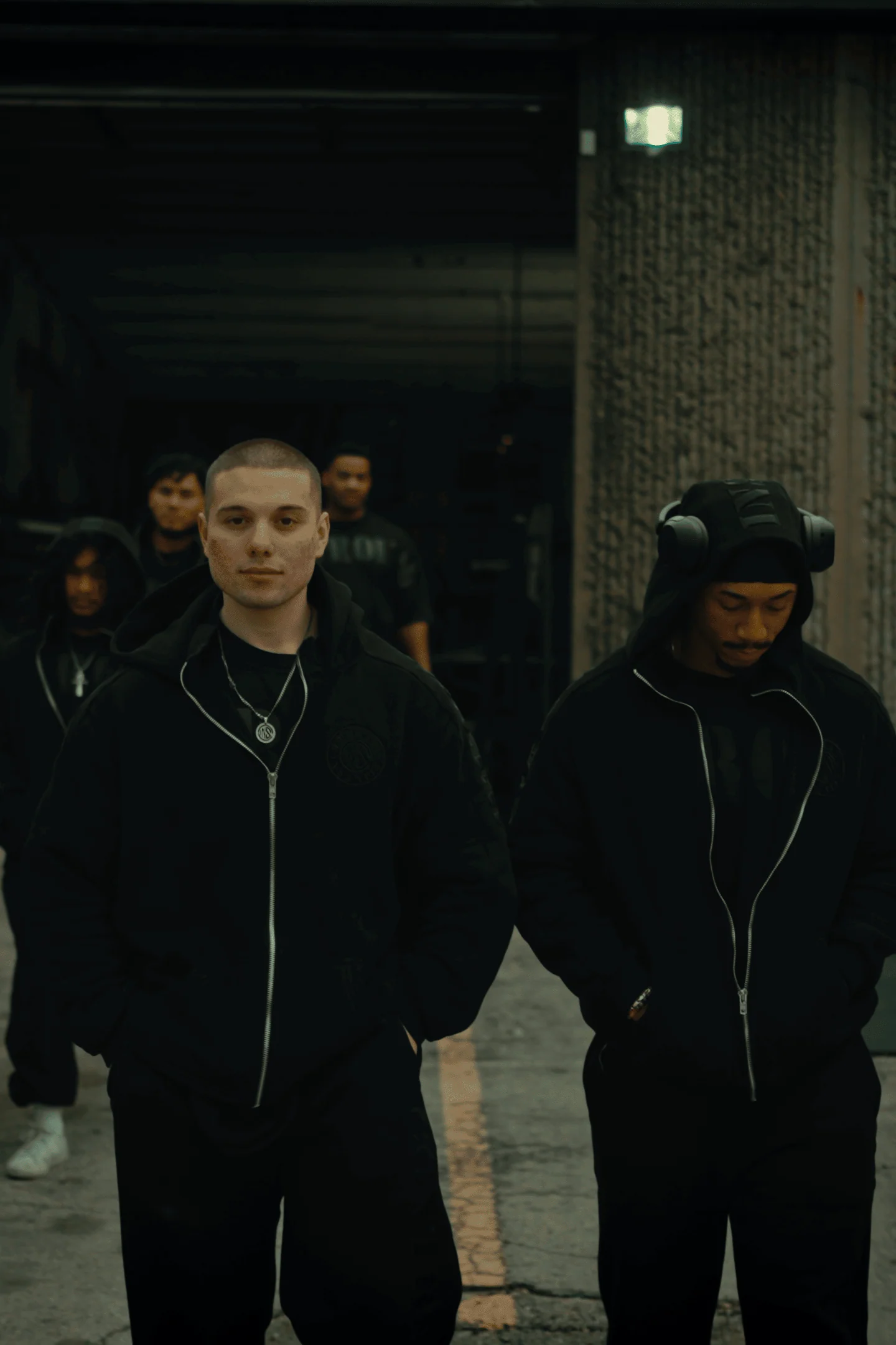 Blackout Shadow Zip Up Hoodie - Image 5