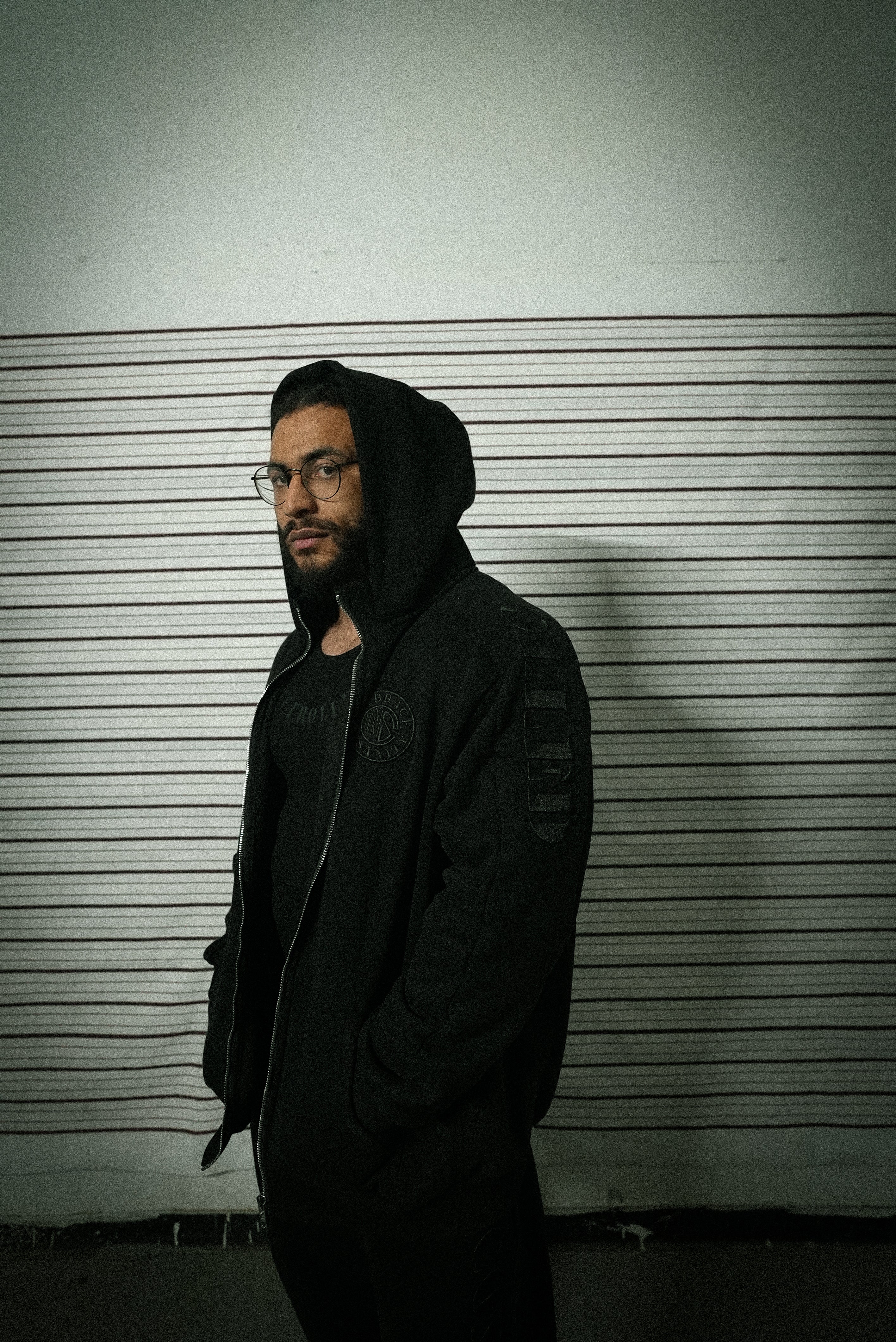 Blackout Shadow Zip Up Hoodie - Image 7