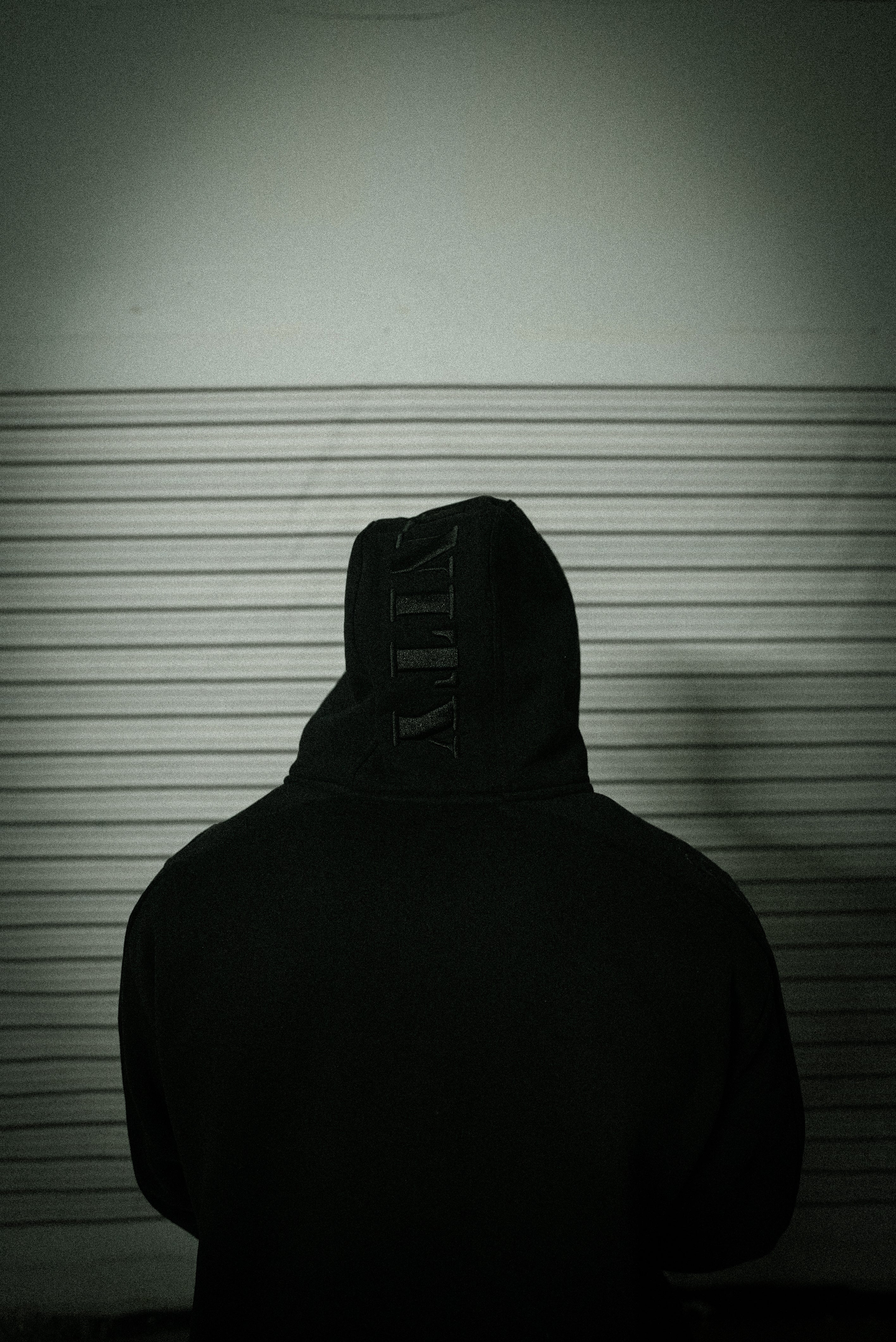 Blackout Shadow Zip Up Hoodie - Image 8