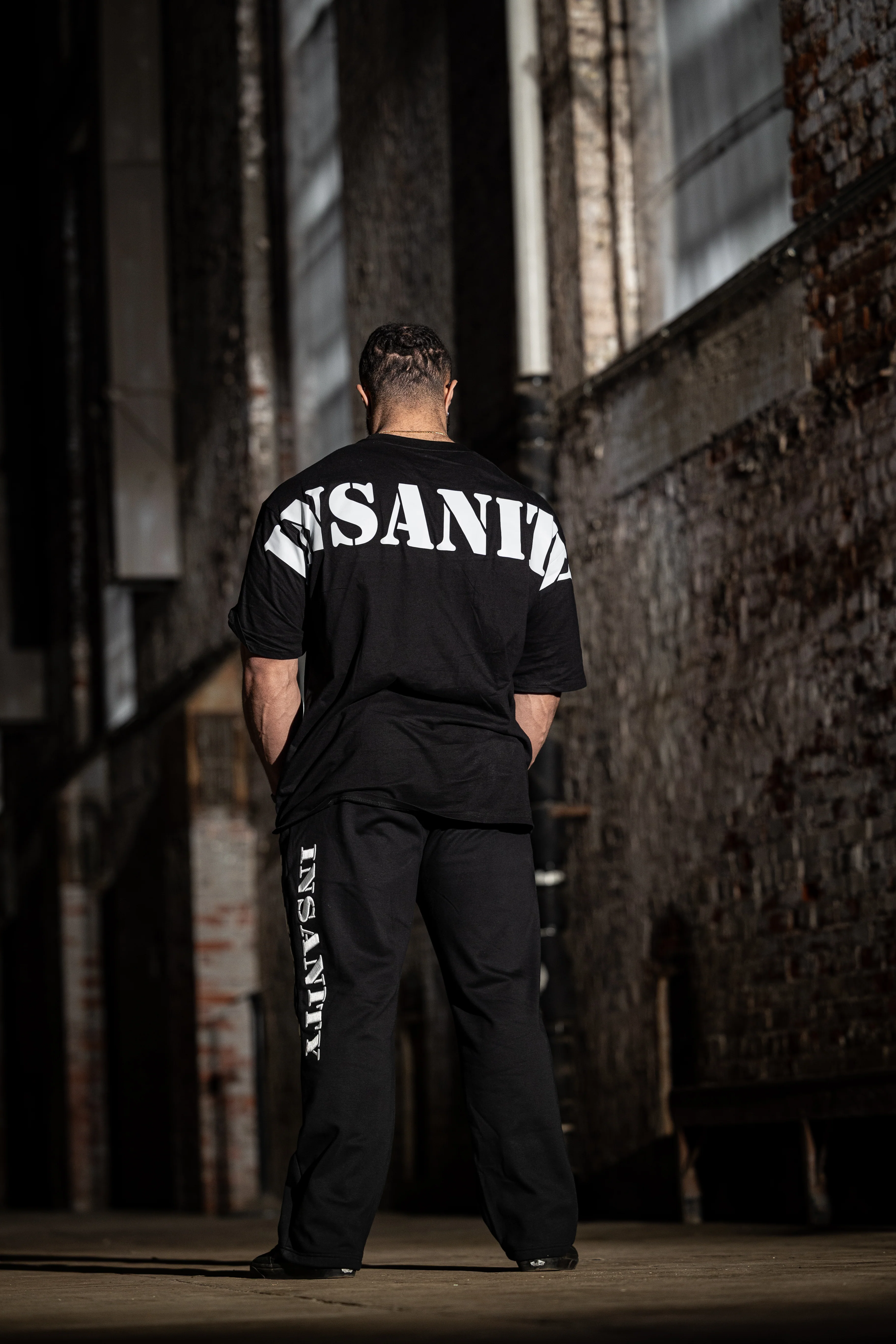 White on Black Lightweight Tee - Image 6